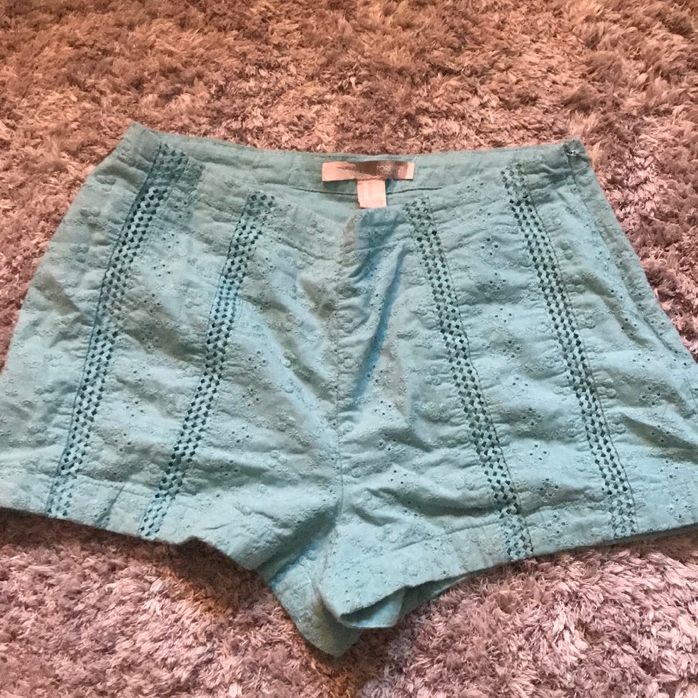 Blue shorts